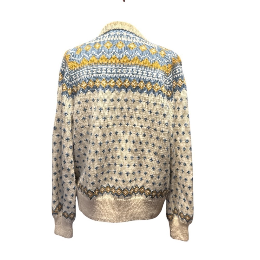 Vintage Herman Mehren Wool Hand Knit Cardigan - Picture 2 of 3